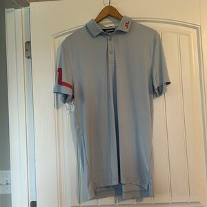 J Lindeberg  golf Polo Shirt Size L